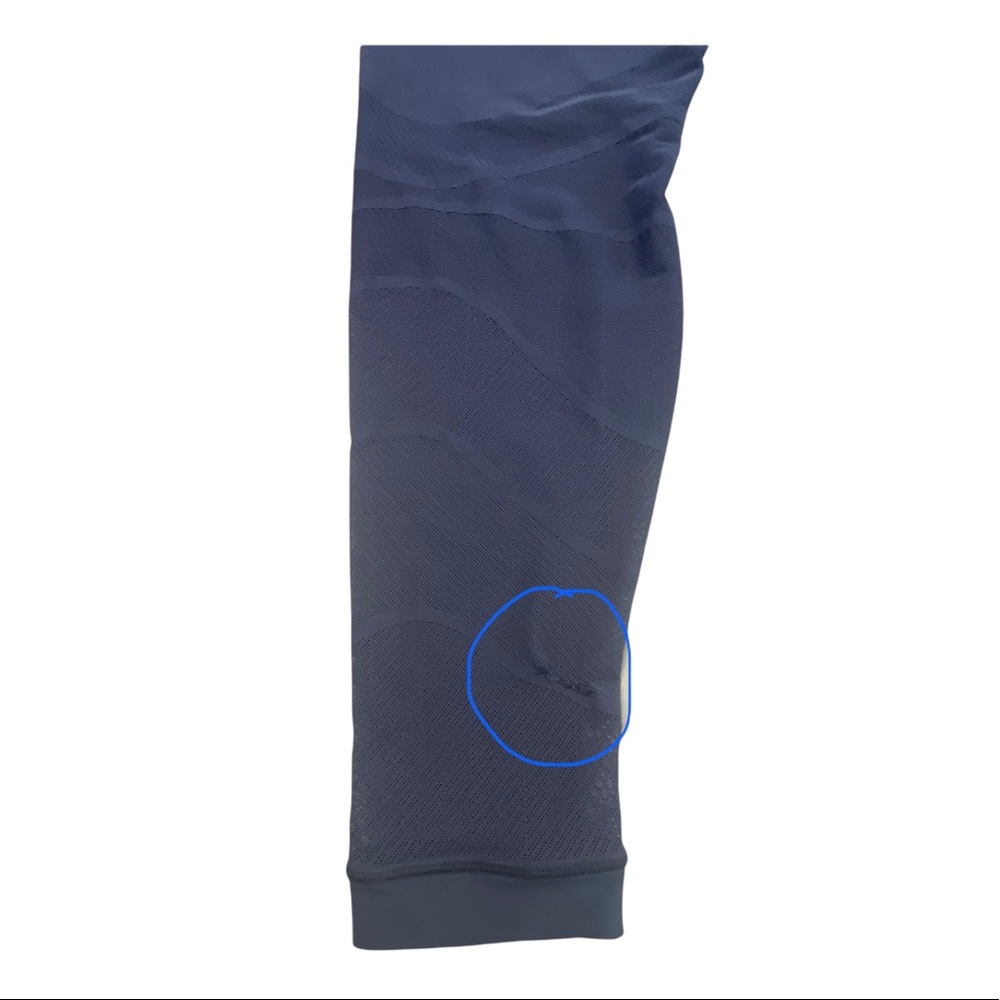 lululemon Sheer Will Tight 28” Pulse Stone Blue 12 *imperfect - Picture 11 of 15